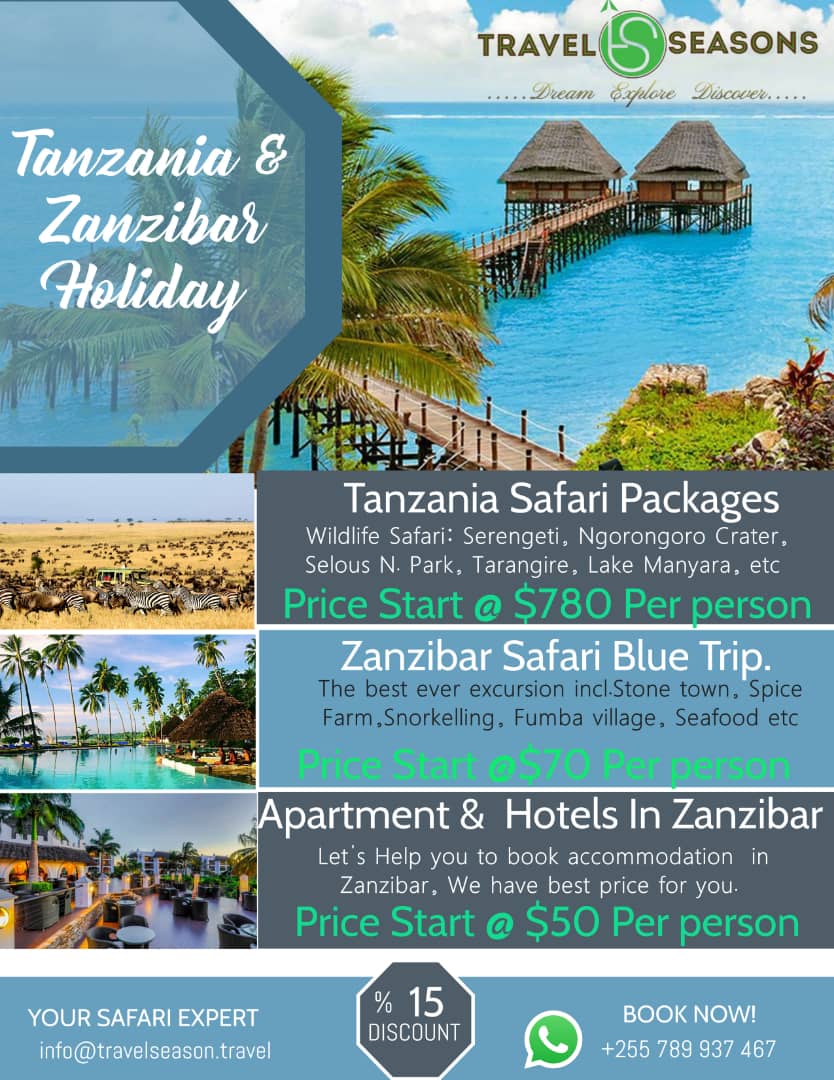 Tanzania and zanzibar holiday